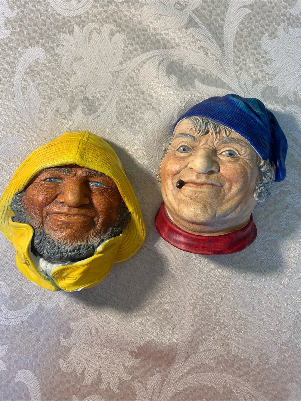2 of Bossons England Chalkware Wall ornament